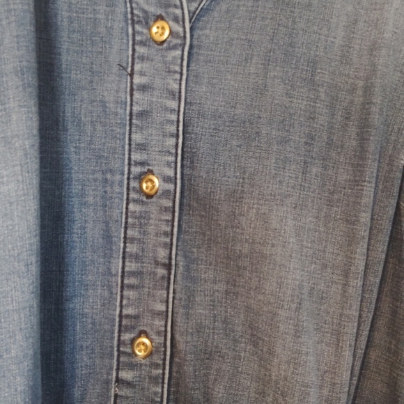 Lane Bryant Denim Jumpsuit Size 14 - Picture 9 of 13